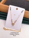 Golden Daily Wear Dokiya Mangalsutra Suppliers in India
